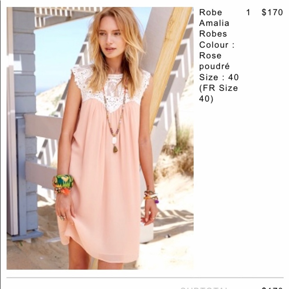 Sèzane 100% Silk Amalia dress